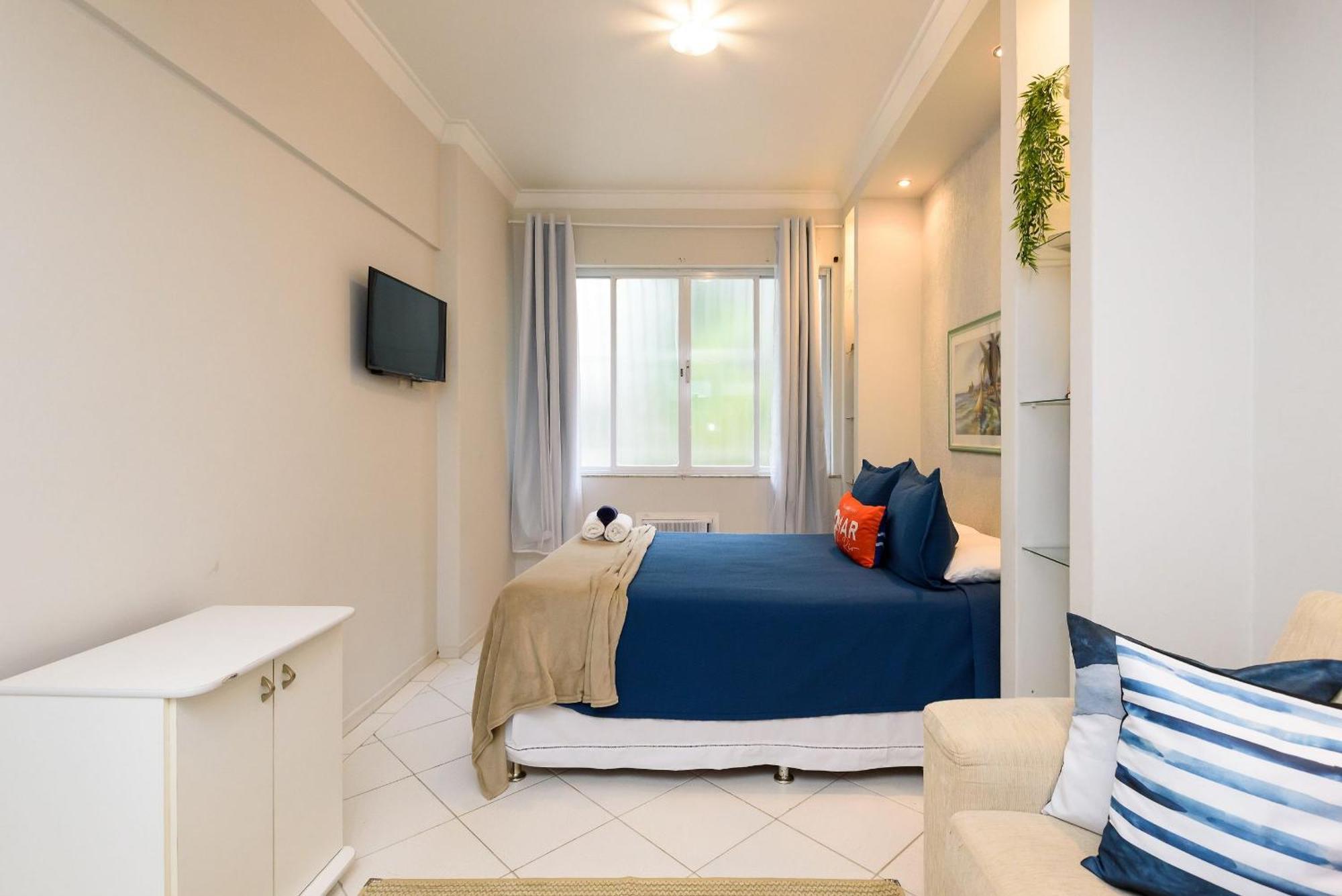 1qto A 150m Da De Copacabana | Nsc 1150/104 Apartamento Rio de Janeiro